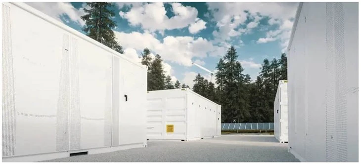 industrial battery storage application